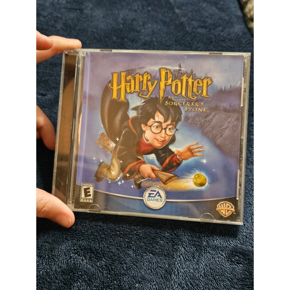 Harry Potter and the Sorcerer's Stone PC Game 2001 EA Games Vintage Jewel Case
